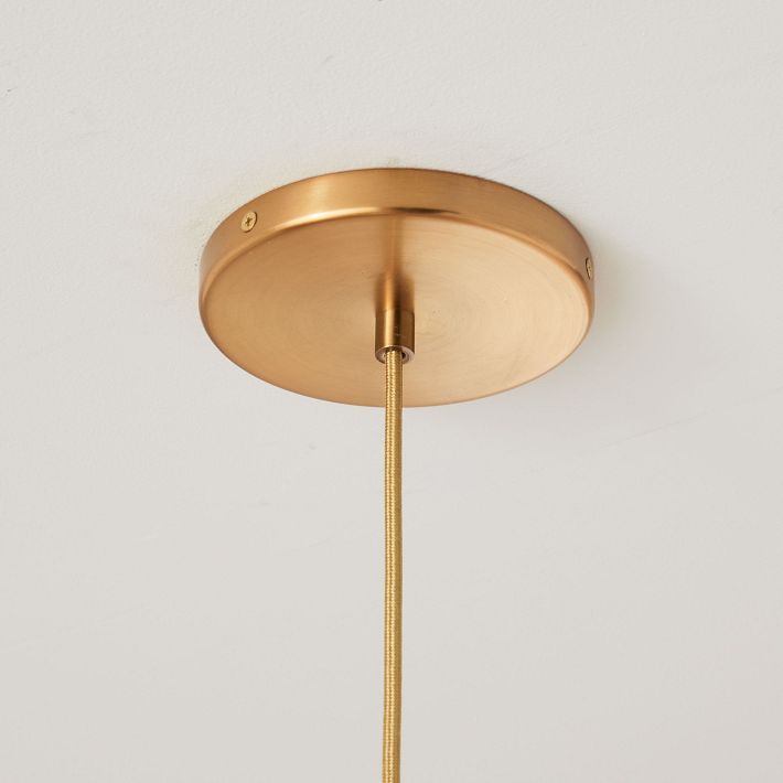 Lumivelle Pebble Pendant Light - Adjustable Glass Shade - Modern Lighting