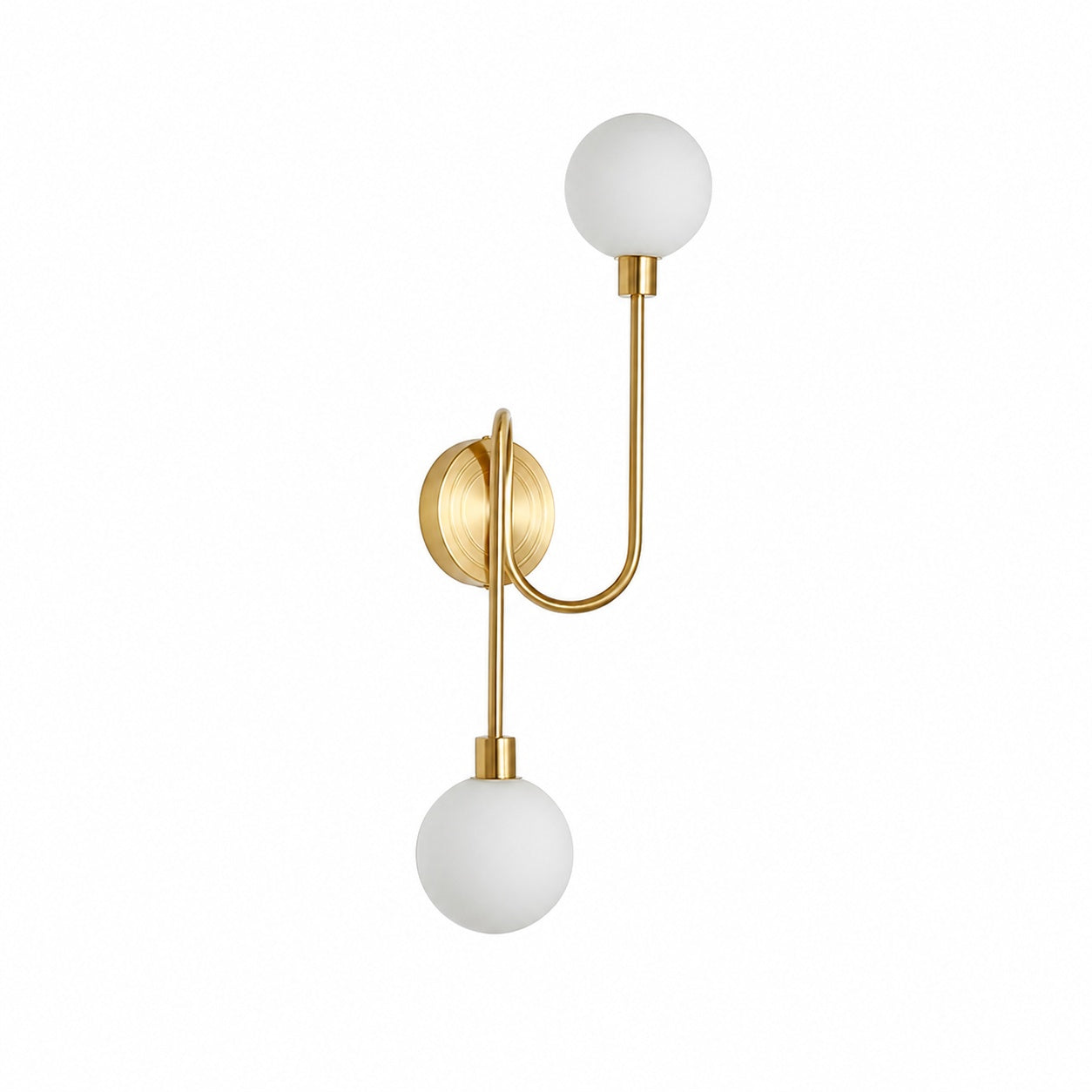 Holten Brass Armed Sconce