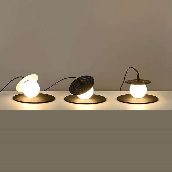 Modern Classic Record Table Lamp