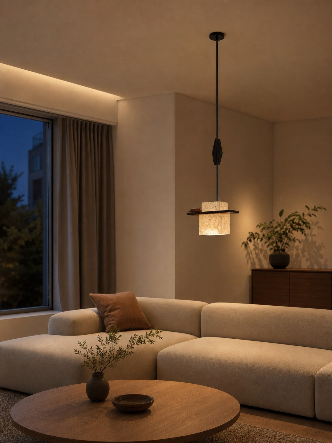 Stonova Duo Pendant Lamp