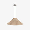 Florevian Modern Linen Pendant Lamp - Art-Inspired Statement Lighting for Dining Space