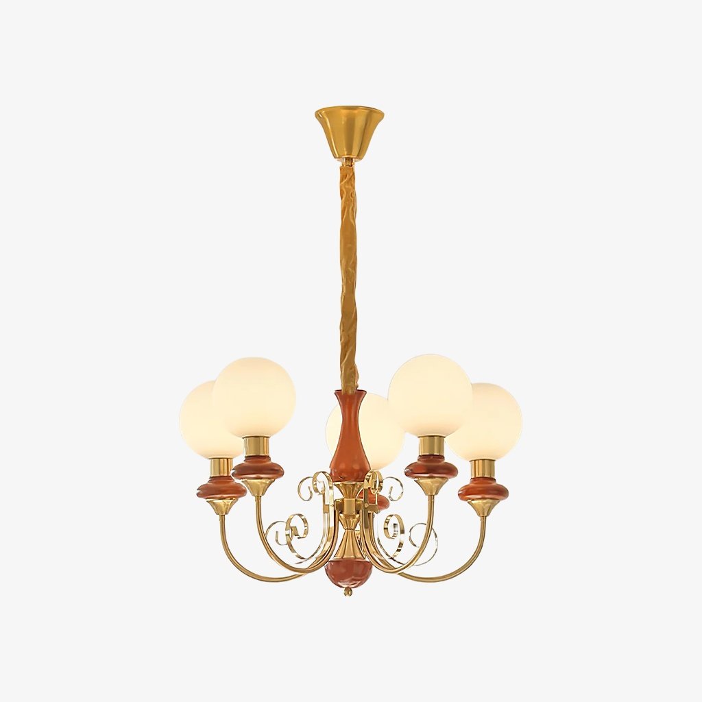 Radiara Chandelier - Layered Stone Disc Design Modern Luxury Style for Dining Room and Living Area