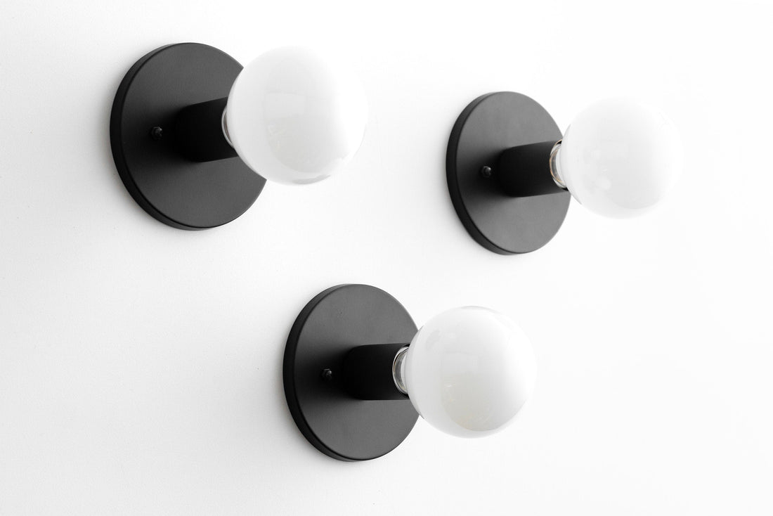 Glorica Glass Minimalist Wall Sconce - Versatile Modern Light For Any Room