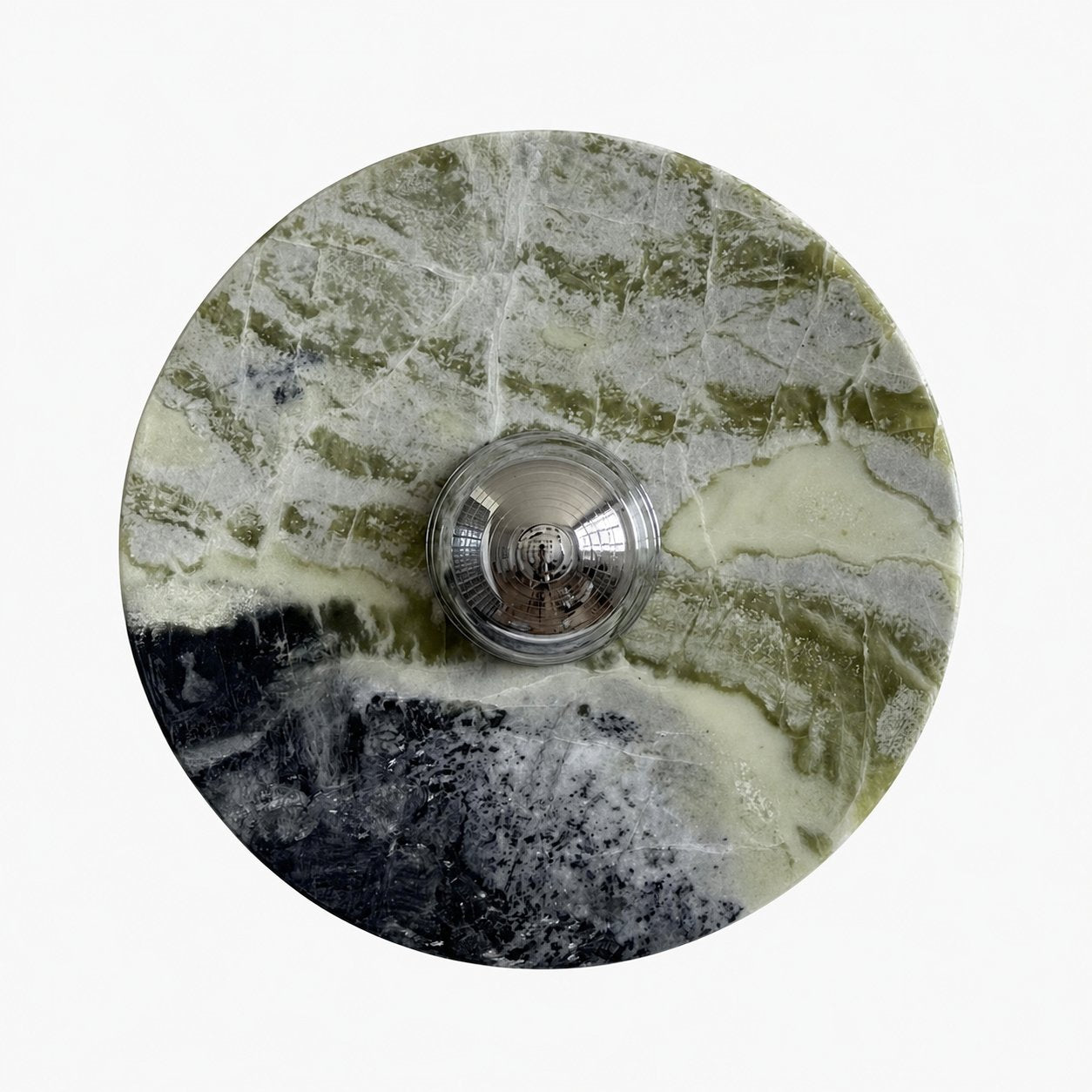 Green Calacatta Marble Sconce