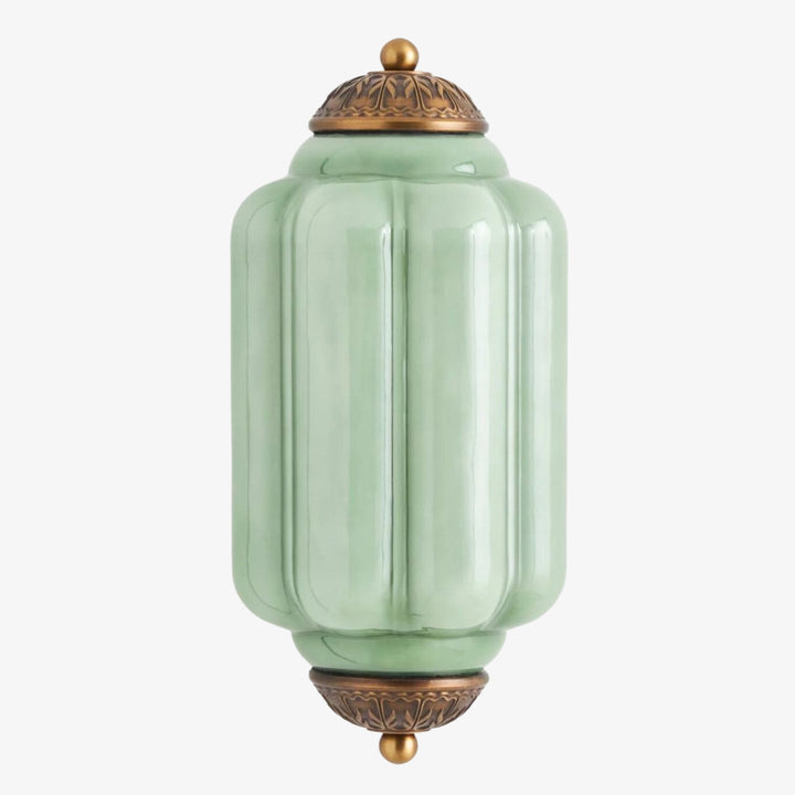 Eloise Brass Wall Sconce – Elegant Milk Glass Vintage Lighting