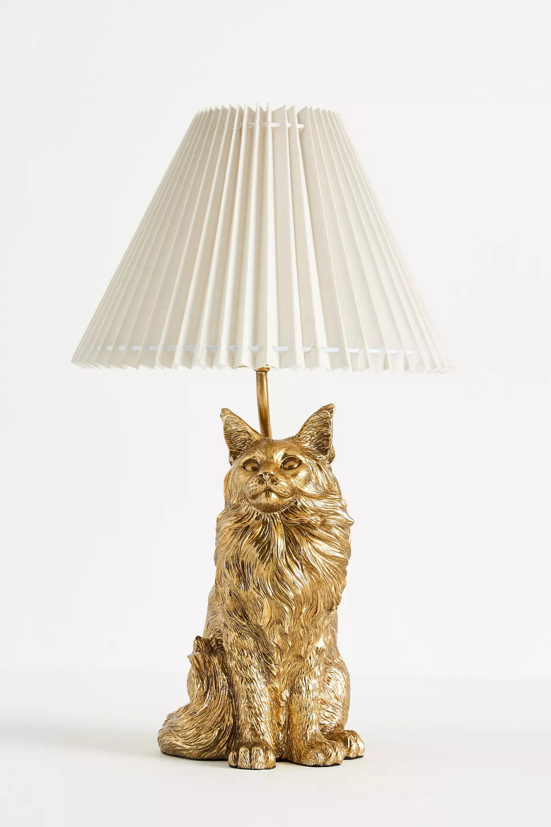 Pawdia Unique Table Lamp - Decorative Ceramic Animal Bedside Lamp