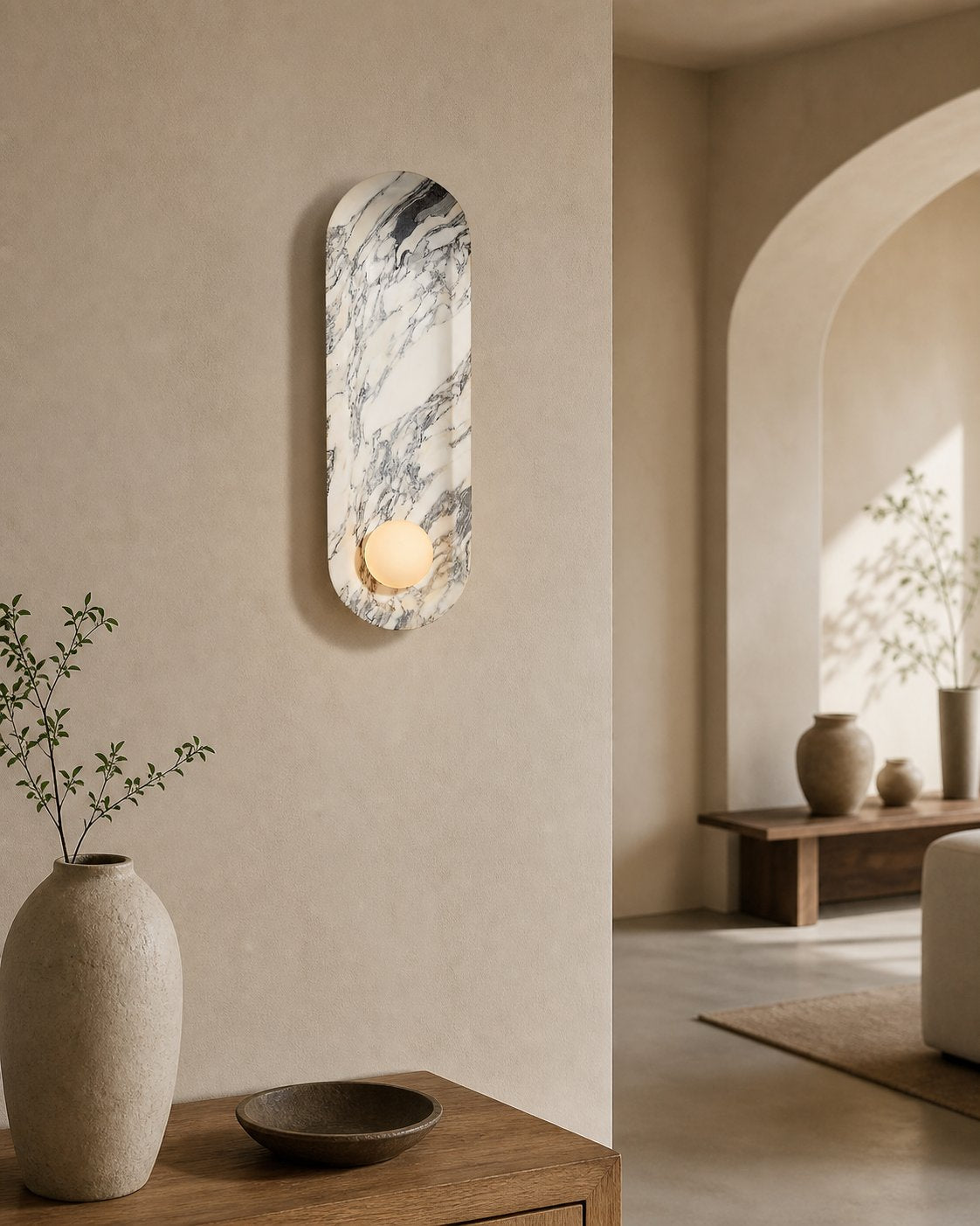 Roxane Marble Wall Lamp