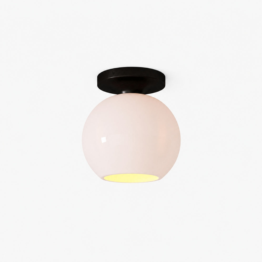 Selvion Modern Globe Pendant Light - Damp-Rated Bathroom Lighting - Luxe Glass Shade