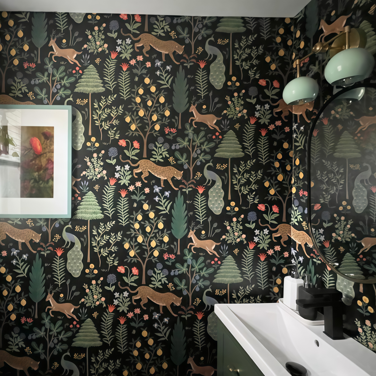 Spring Green Shades Sconce - Double Bubble Pop Vanity Wall Light