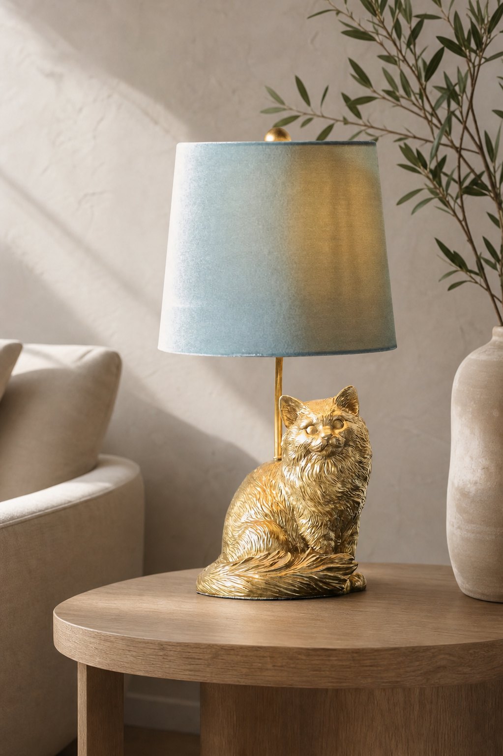 Pawdia Unique Table Lamp - Decorative Animal Bedside Lamp