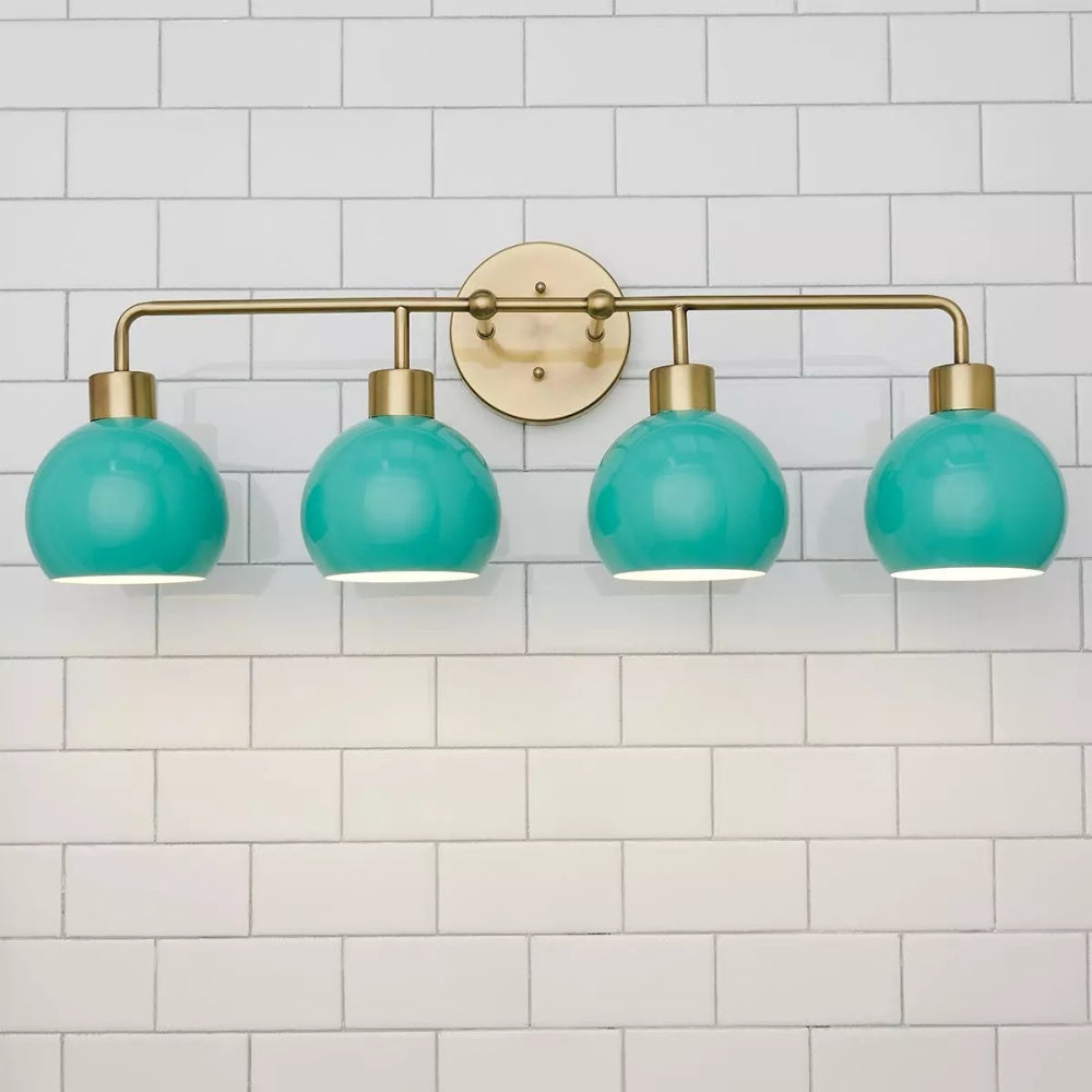 4 Light Bubble Pop Wall Sconce - Colorful Bathroom Wall Light