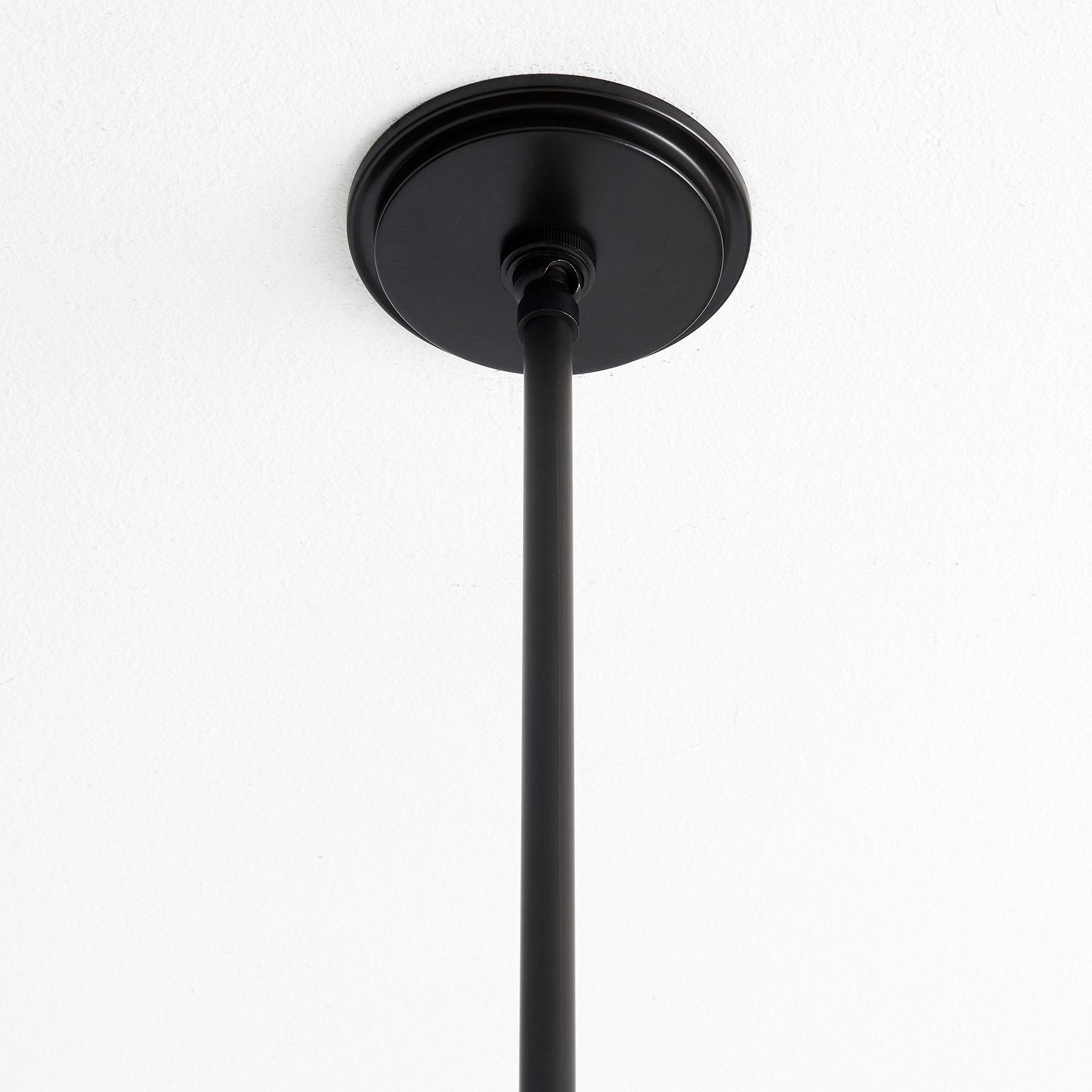 Ferrix Modern Outdoor Lantern Iron Pendant Lamp - Industial Glass Lighting Design