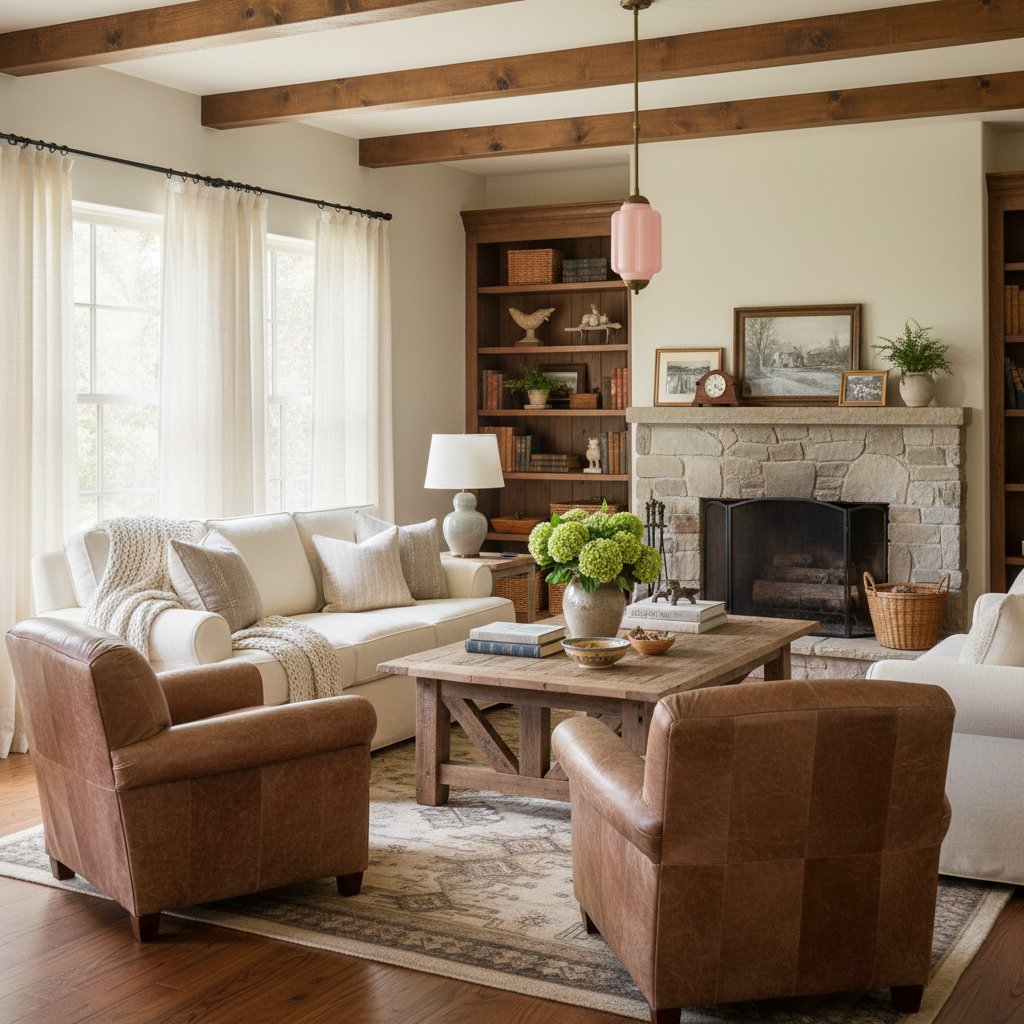 Eloise Vintage Glass Chandelier - Milk Glass Home Accent