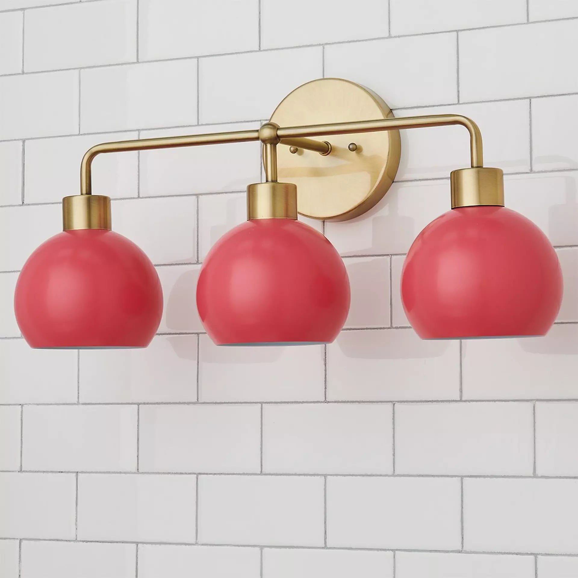 3 Light Bubble Pop Wall Sconce - Colorful Bathroom Wall Light