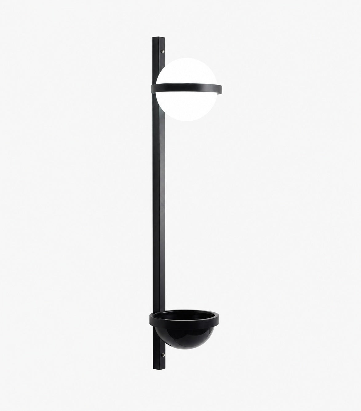 Globe Shade Minimalist Wall Lamp for Indoor and Outdoor Spaces