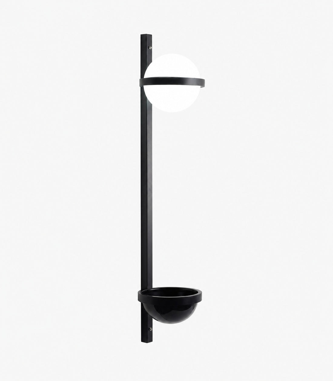 Globe Shade Minimalist Wall Lamp for Indoor and Outdoor Spaces