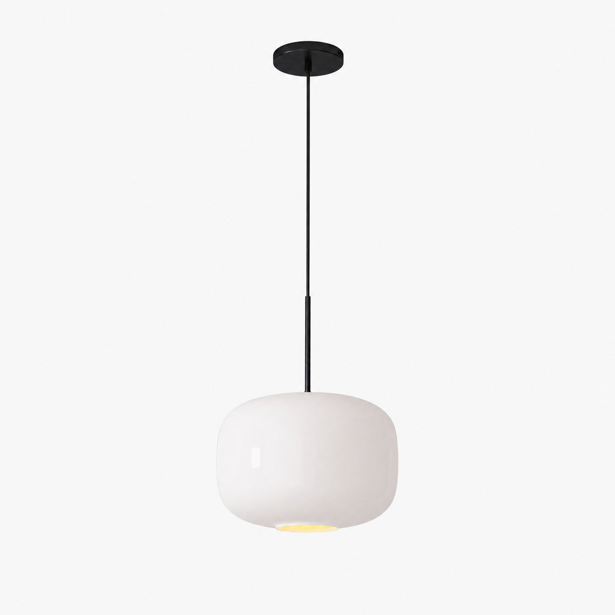 Lumivelle Pebble Pendant Light - Adjustable Glass Shade - Modern Lighting