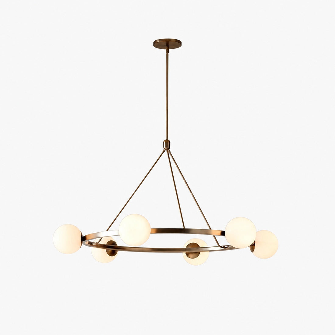 Brelia Round Light Chandelier - Modern Globe Chandelier in Stylish Design
