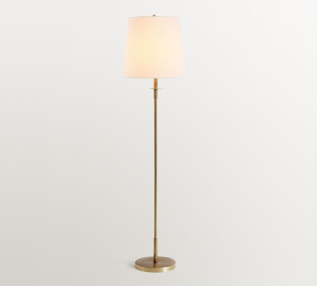 Rowan Articulating Floor Lamp - Adjustable Iron Design for Task Lighting