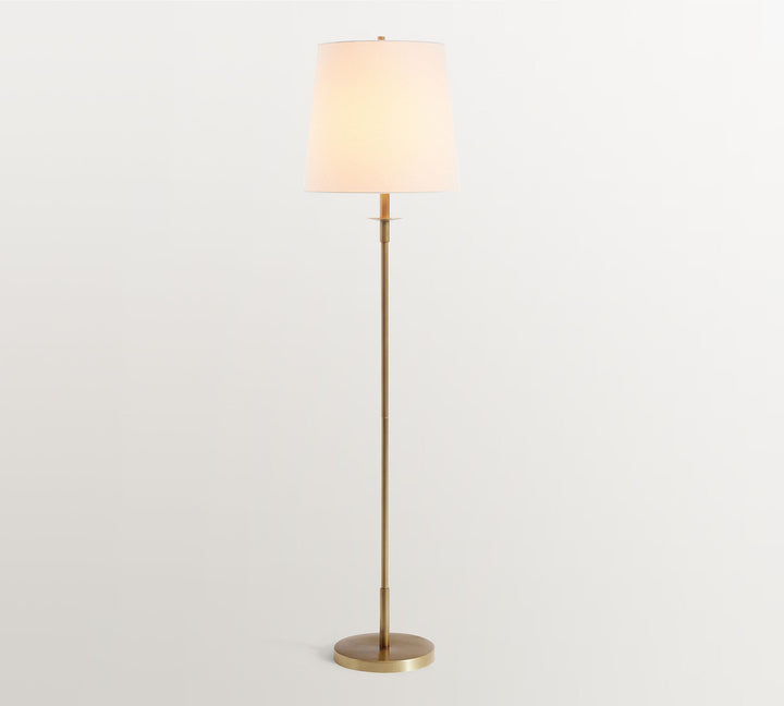 Rowan Articulating Floor Lamp - Adjustable Iron Design for Task Lighting