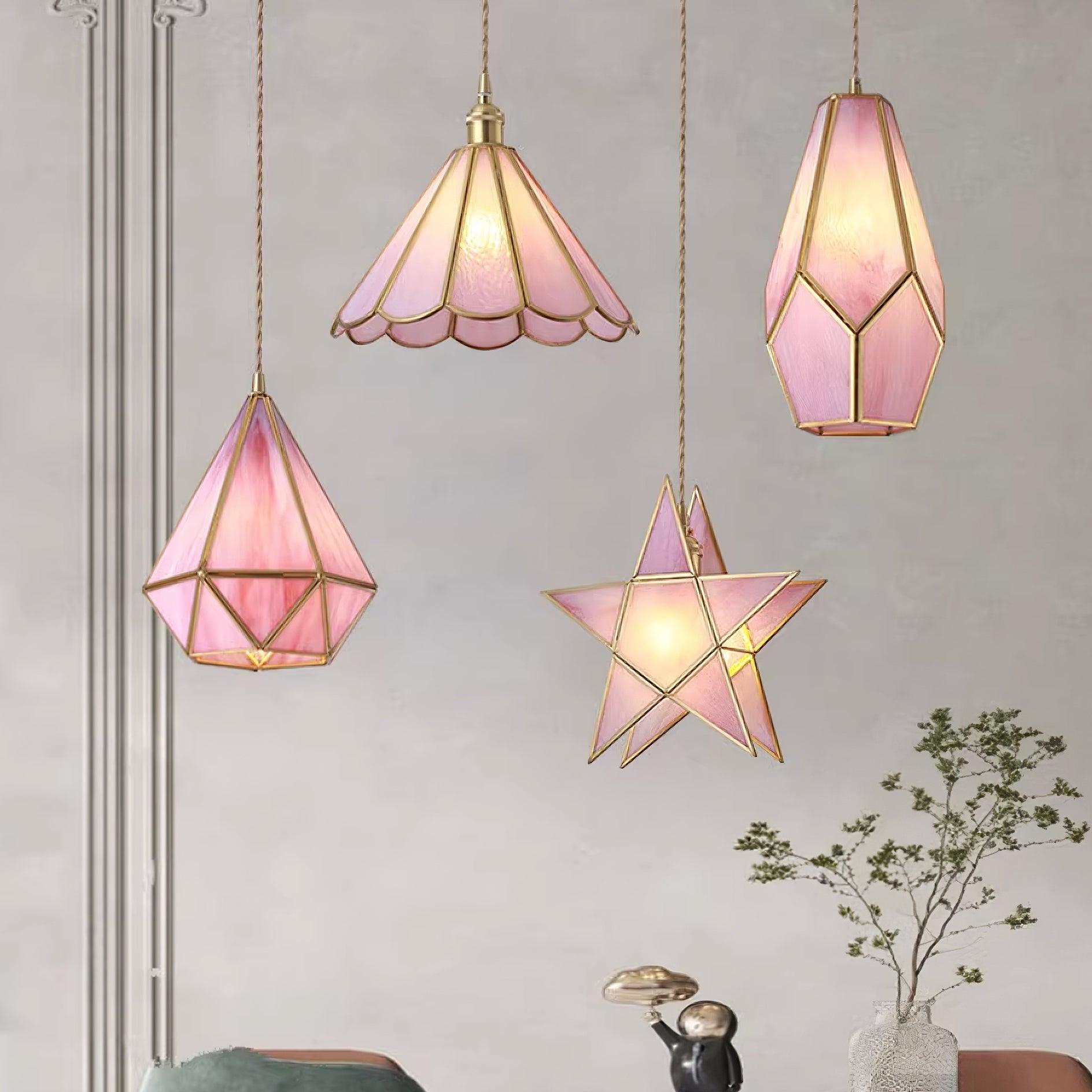 Exquisite Stained Glass Pendant Lighting