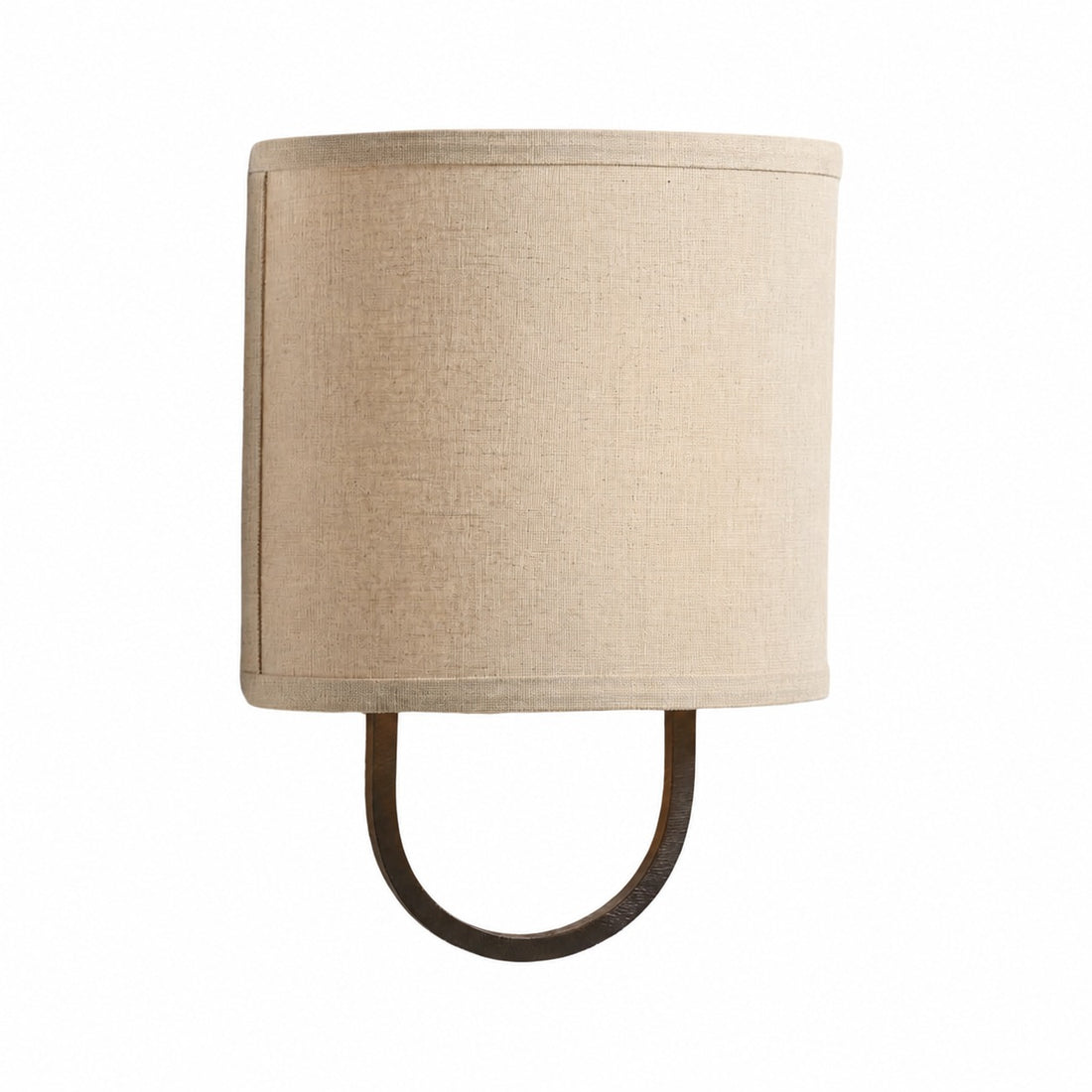 Nolvara Elegant Wall Light Featuring Soft Shade and Metal Arm