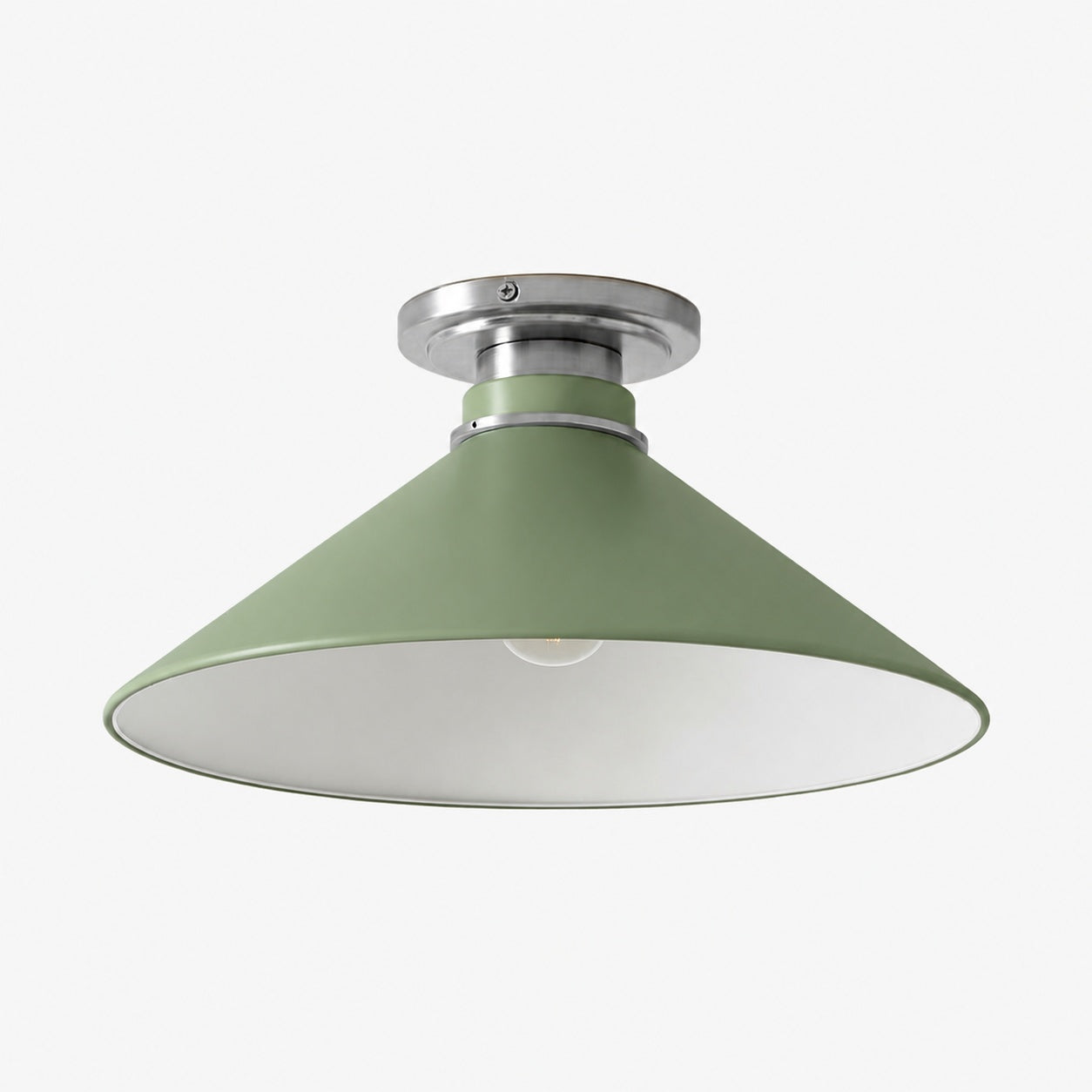 Aurenza Timeless Flush Mount Light - Farmhouse Design with Simple Elegant Charm