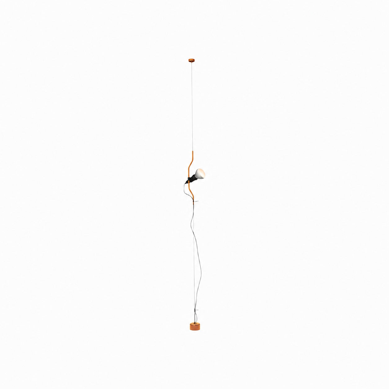 Fluxo Adjustable Multi Head Ceiling Lamp – Minimalist Linear Floor Lamp for Living Room or Dining Area N37