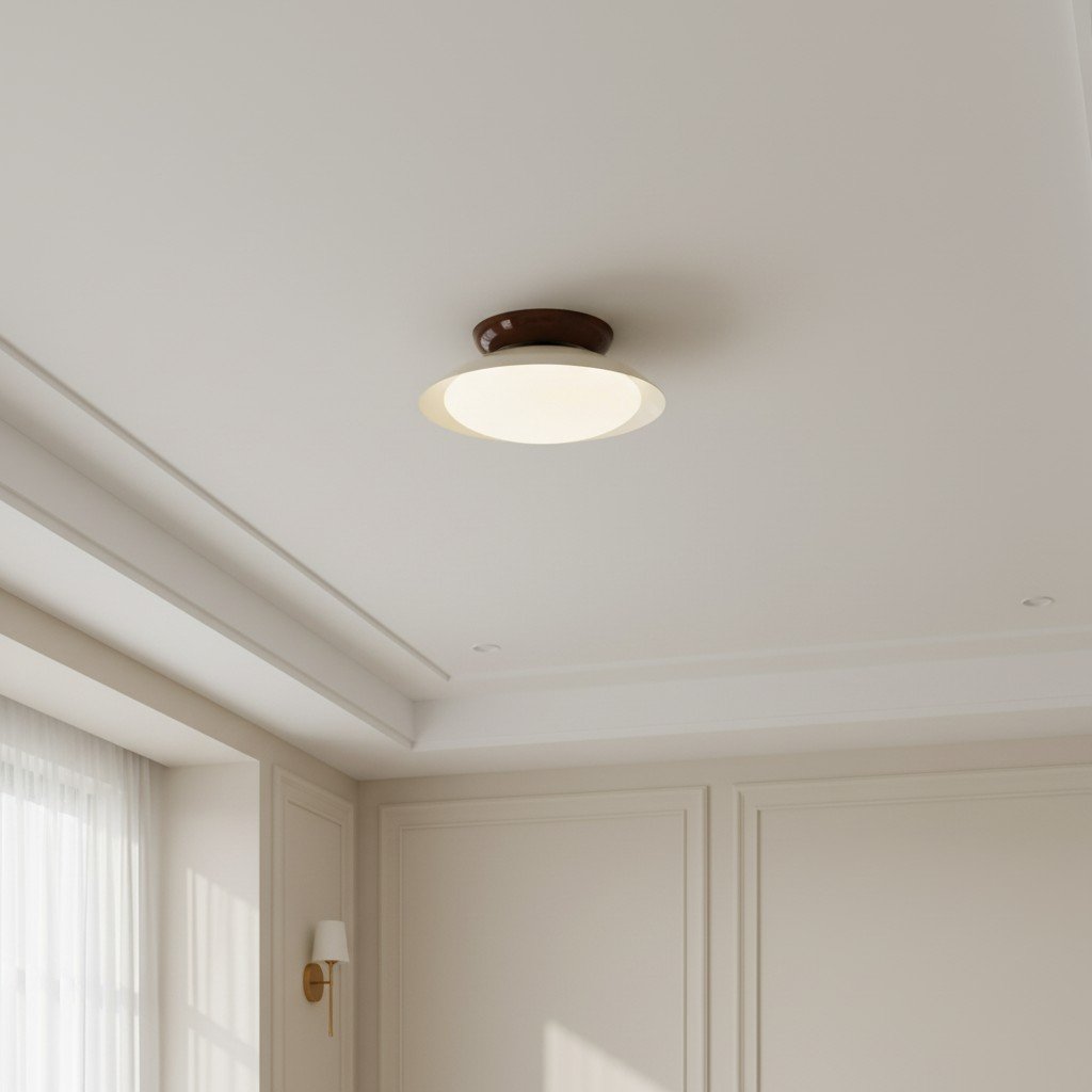 Heliora Modern Dome Ceiling Light - Minimalist Retro Style for Living Spaces