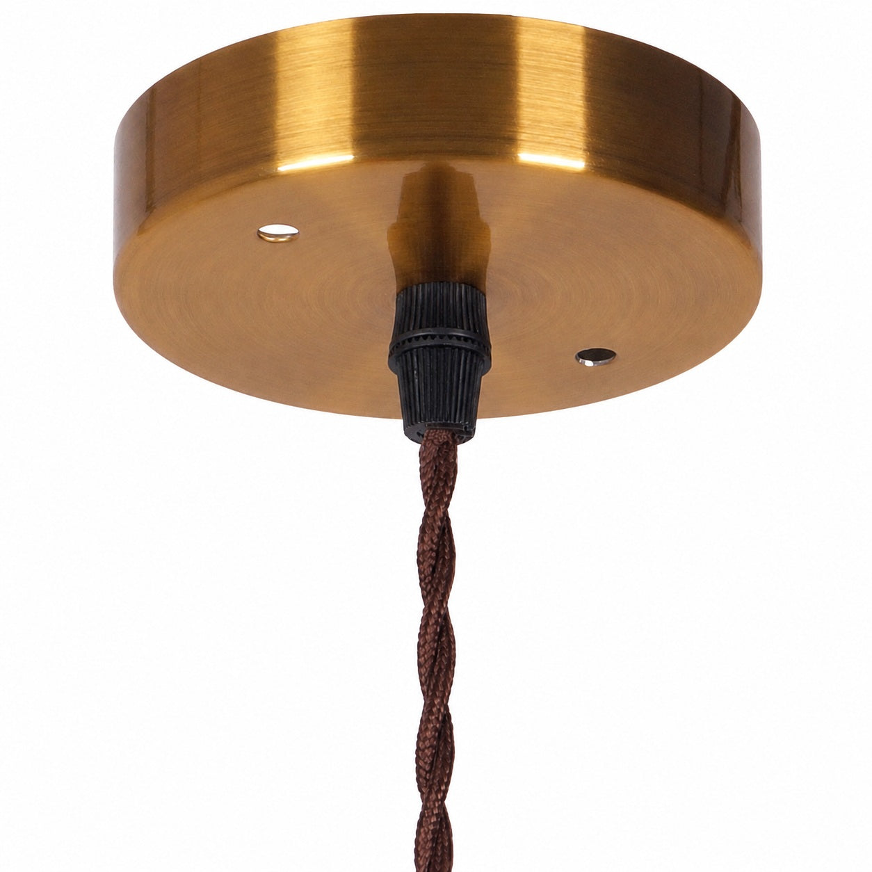 Rustic Saucer Shade Pendant Light