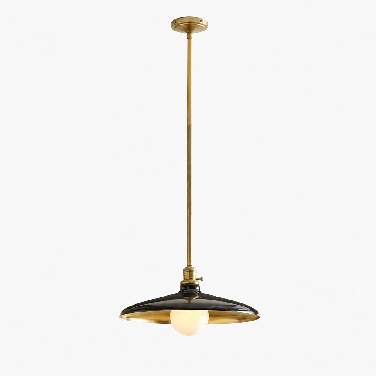Forvara Metal Pole Pendant Light - Farmhouse Style Adjustable Island Lighting