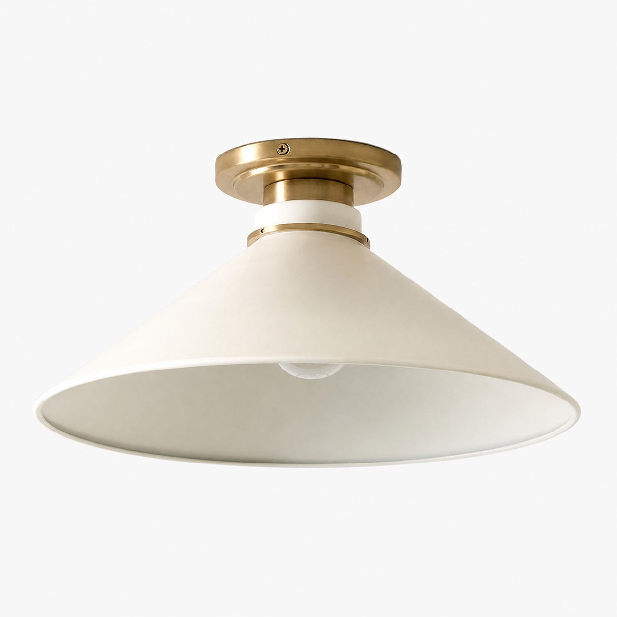 Aurenza Flush Mount – Farmhouse Ceiling Light with Simple Elegant Design