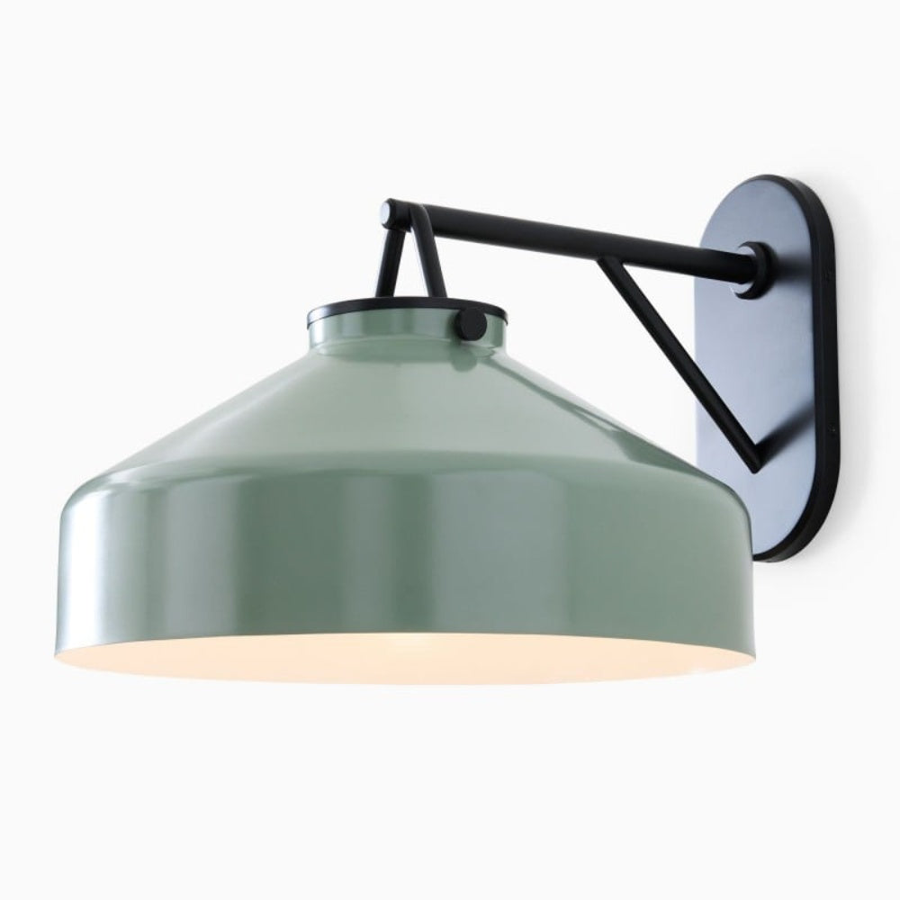 Modern Bell Jar Glass Sconce - Nordic Matte Metal Wall Light Outdoor