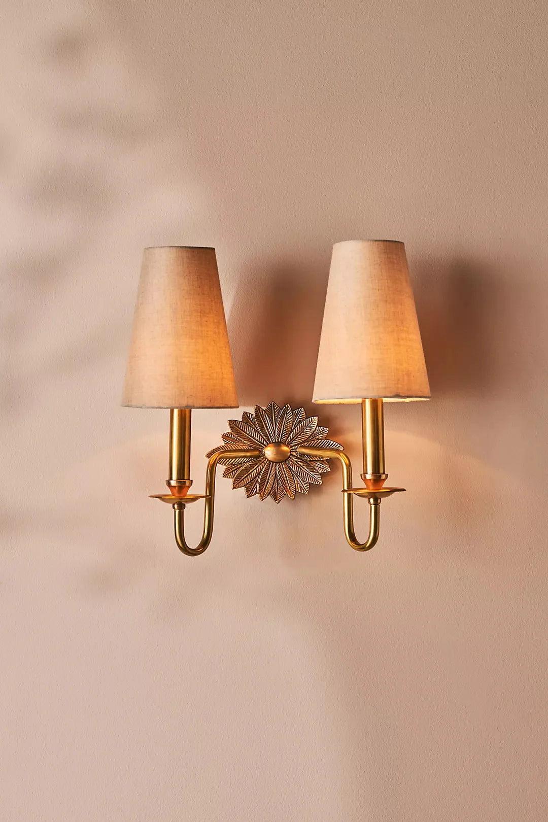 Elegant Double - Head Wall Lamp