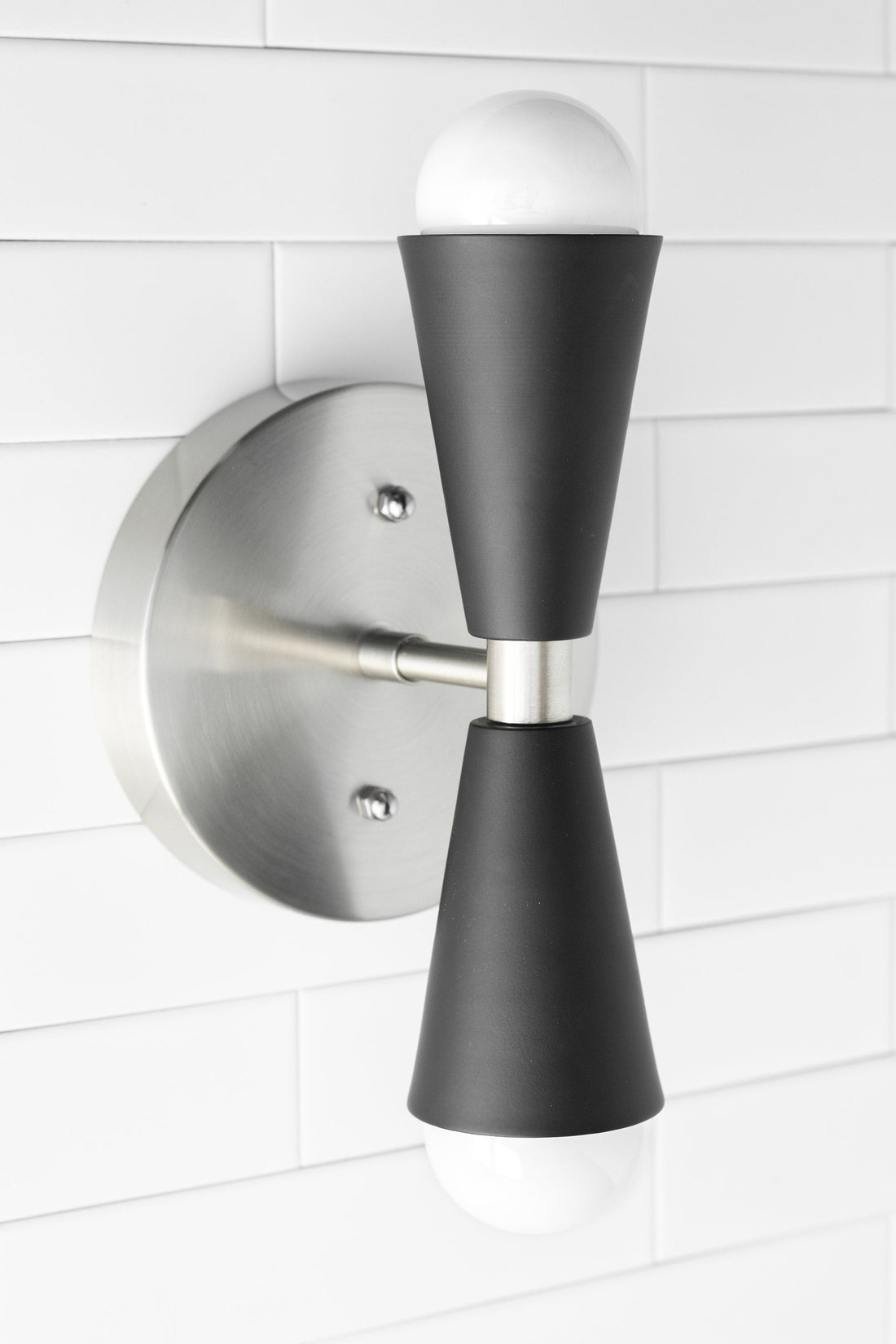 Pyralis Cone Modern Tapered Wall Light – Minimalist Design for Bathroom or Bedroom