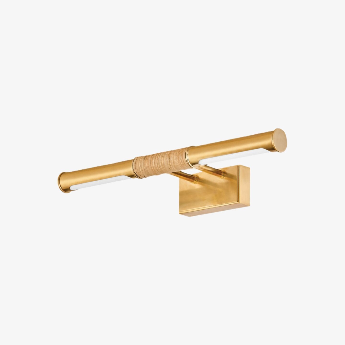 Aurix Picture Light - Slim Wrapped‑Center Bar Design Metal Finish Wall Lamp for Gallery & Hallway