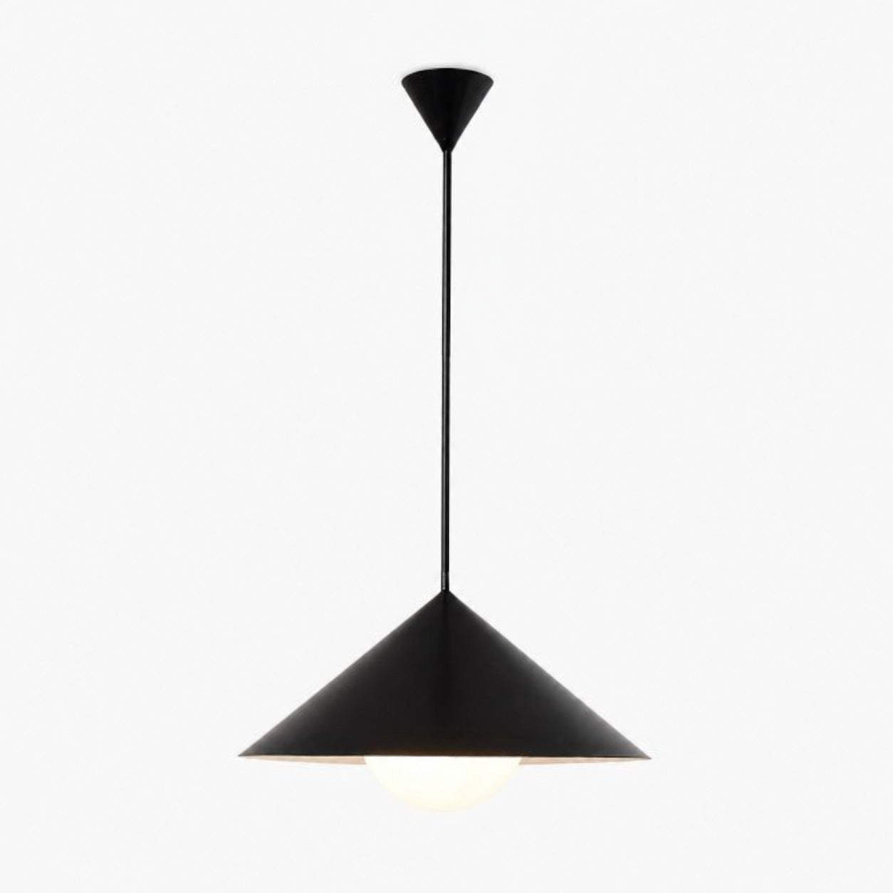 Brivana Adjustable Pendant – Cone Shade Light for Kitchen or Dining