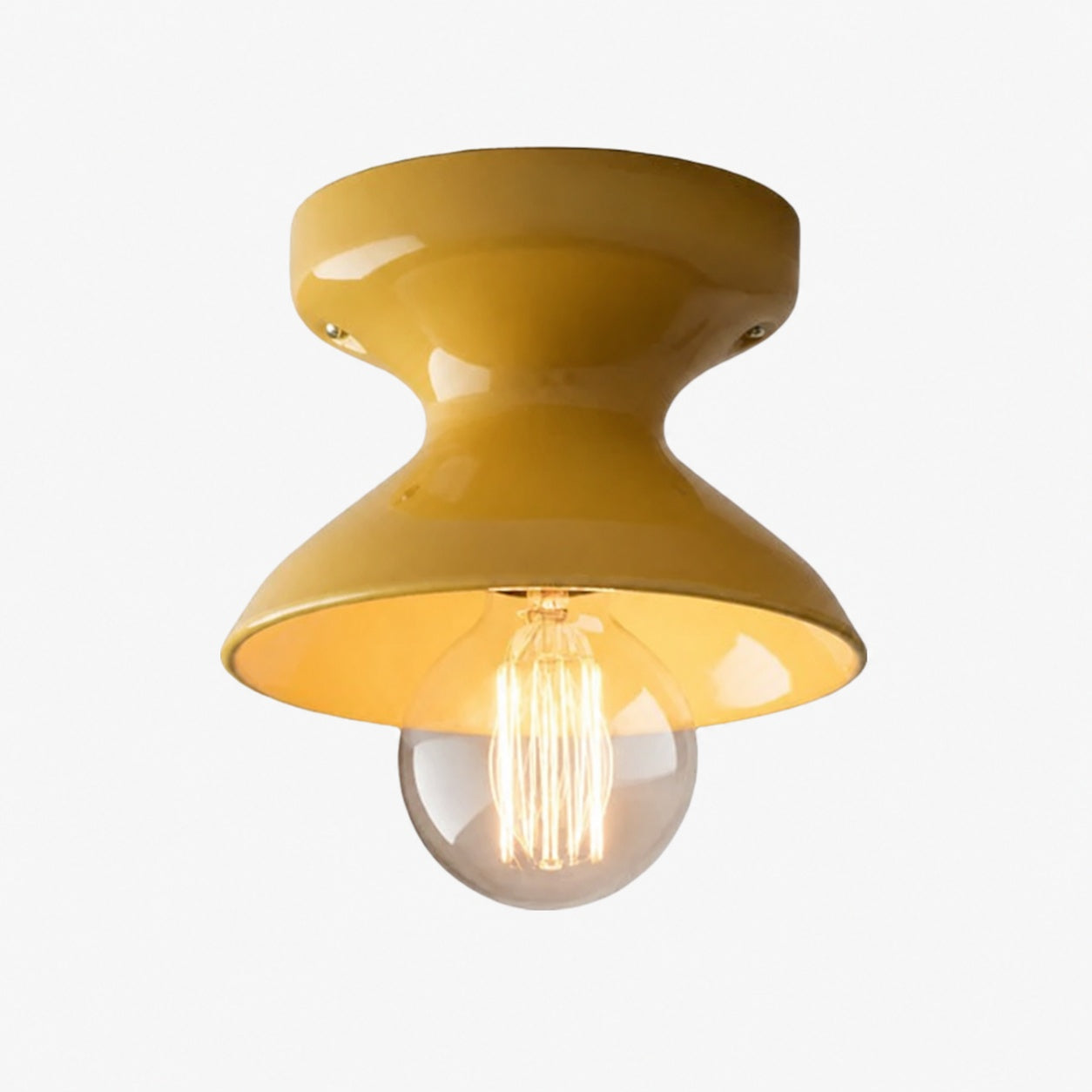 Dravin Ceramic Ceiling Light - Vibrant Color Palette Modern Indoor Fixture for Living Room and Hallway