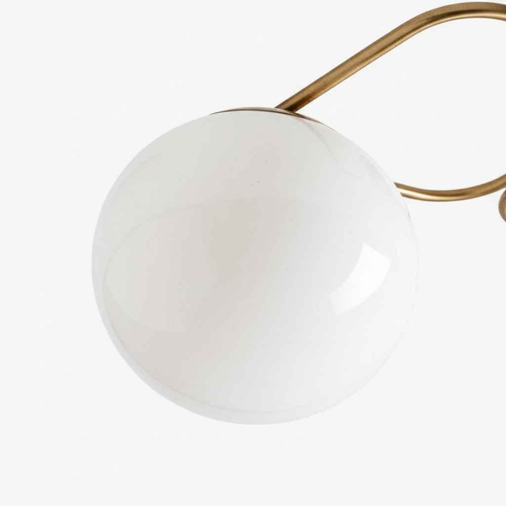 Brimush Modern Multi-Globe Flush Mount Lamp with Soft Diffused Light for Entryway or Living Room