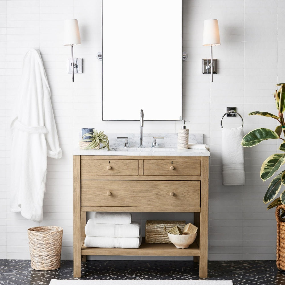 Derlina White Linen Shades Wall Lamp – Retro Metal Multi-Head Lighting Fixture