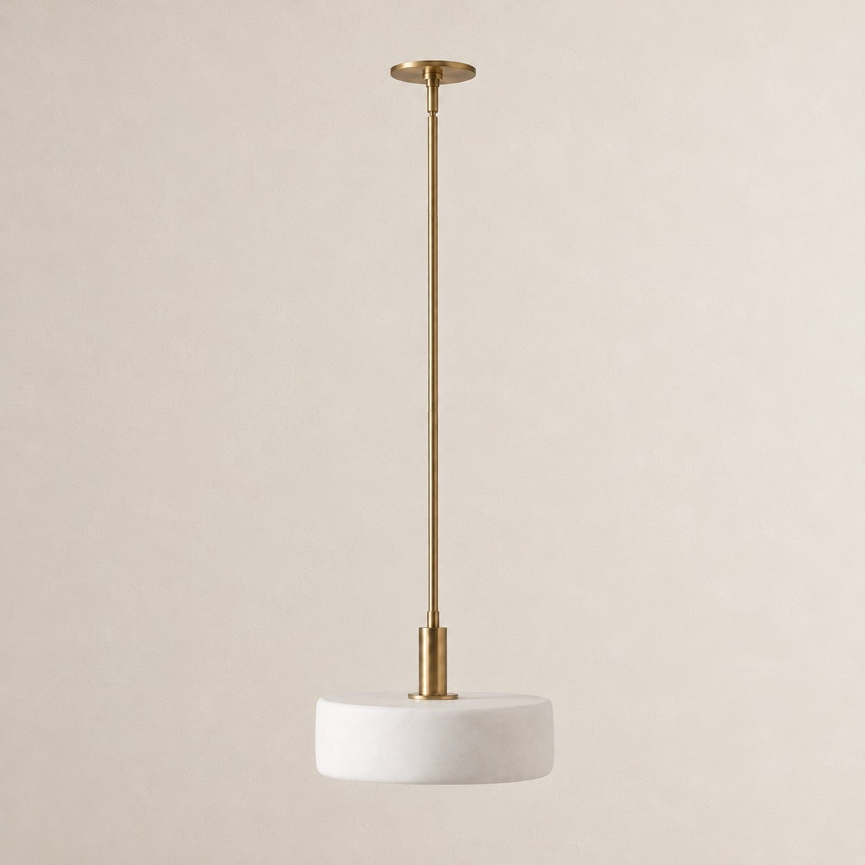 Cerova porcelain pendant, 11 and 14 inch, white