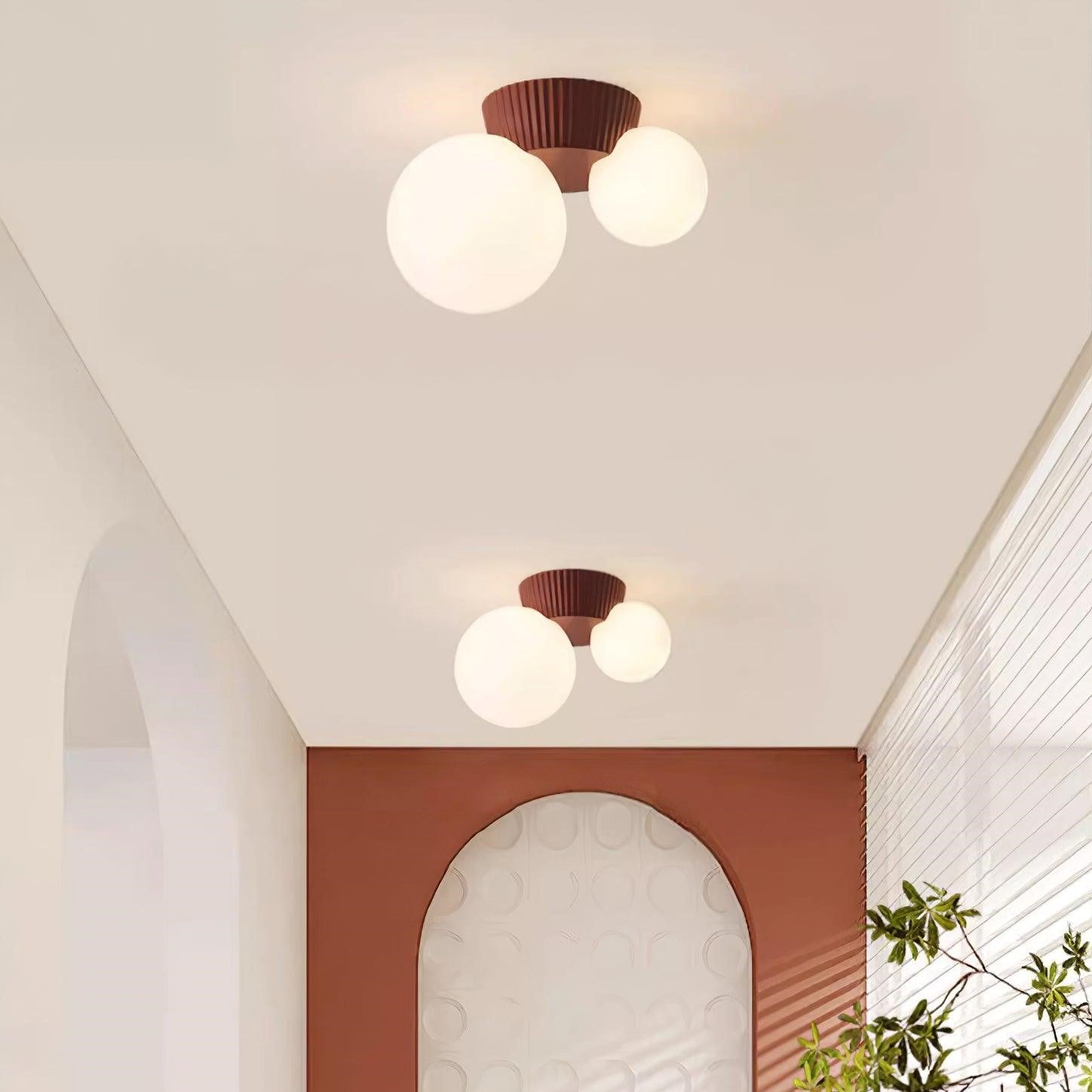 Grotesque Style Flush Mount Lighting