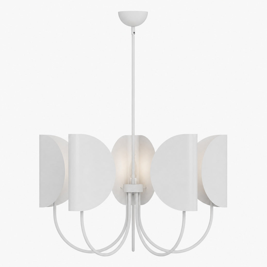 Leaf Brass Chandelier