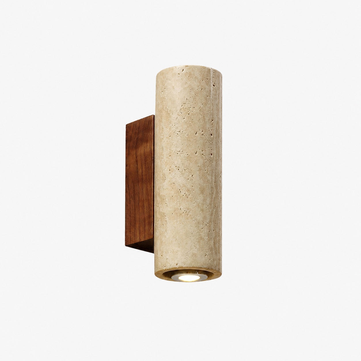 Modern Sculptural Metal Wall Lamp – Minimalist Sconce for Bedroom Living Room Hallway