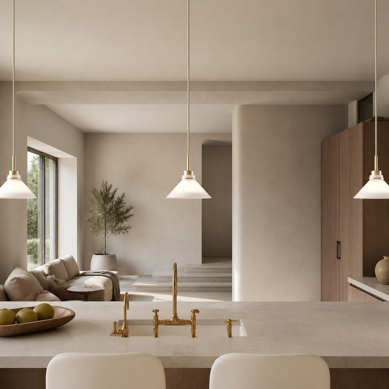 Aurenza Pendant – Minimalist Farmhouse Pendant Lamp for Modern Interiors