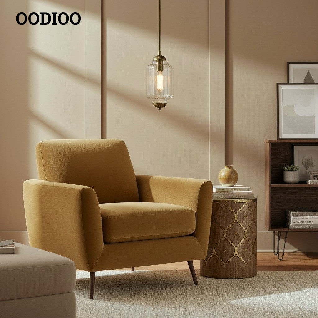 Eloise Simple Glass Irregular Lantern Pendant Lamp