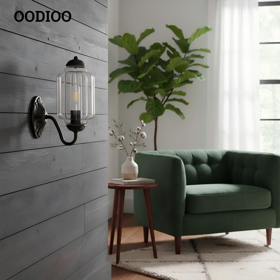 Vintage Milk Glass Sconce - Bedside Cream Eloise Wall Sconce