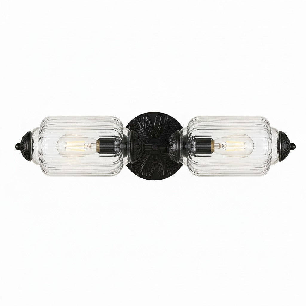 Eloise Pumkin Glass Vanity Sconce