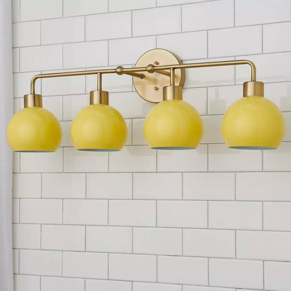 4 Light Bubble Pop Wall Sconce - Colorful Bathroom Wall Light