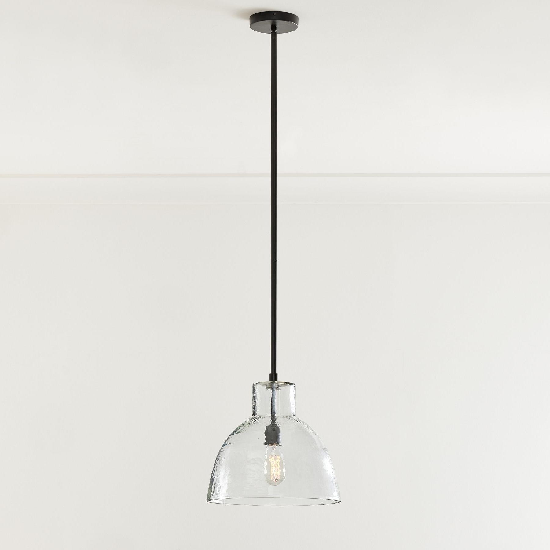Glavira Industrial Metal Canopy Pendant – Soft Light Diffusing Fixture for Kitchen Islands